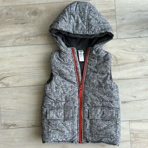 Little Me 4T hooded vest